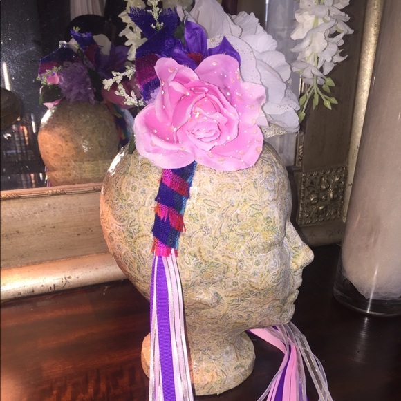 Frida inspired flower crown. main image 5